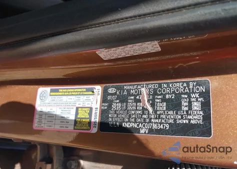 2018 Kia Sportage Ex from USA, damaged, VIN KNDPNCAC0J7363479